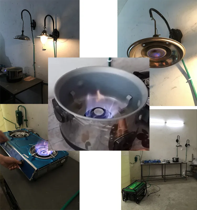 
New Energy DIY Family 3.4m3 Biogas Digester 