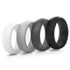 Premium Antibacterial Food Grade Silicone Rubber Wedding Ring for Women