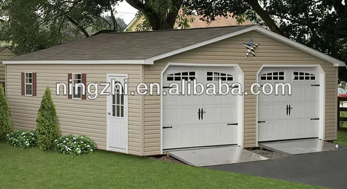 prefab two story garage