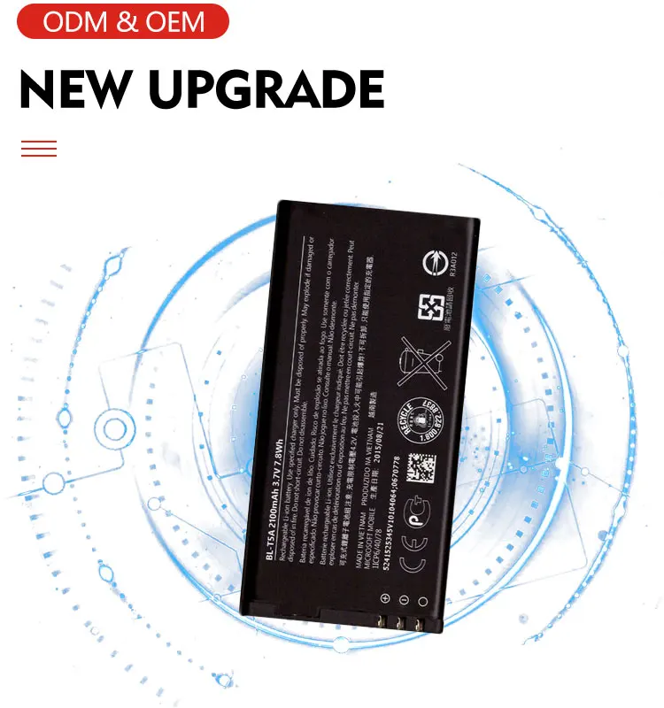 Stock Di Batteria Per Nokia Lumia 550, 2100mah Bulk Originale - Foto 4