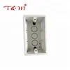 Advanced design PVC material wall switch electrical junction box