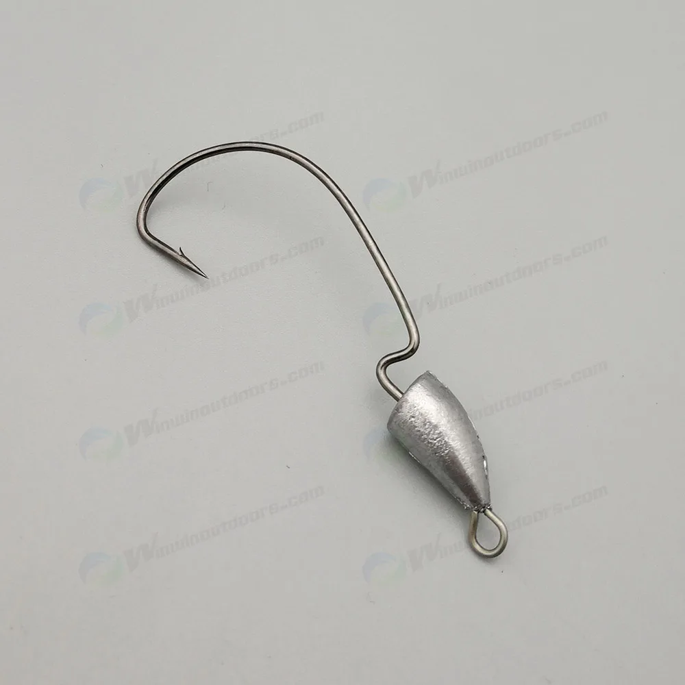 New Arrived Ready Stock All Size Cheap Price Lead Jig Head Hook Buy