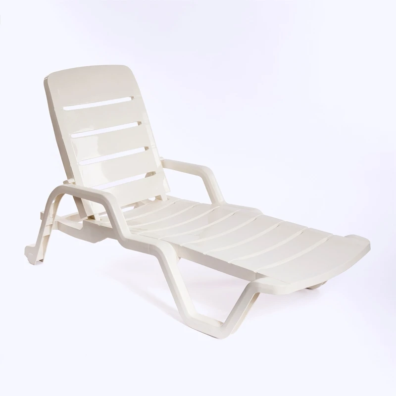 Outdoor Furniture Rodman Sgs 4010 White Nele Pp Plastic Beach Outdoor Furniture Rodman Sgs 4010 White