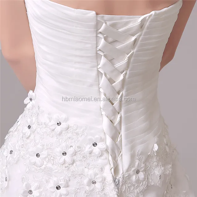 The Waist Band Elegant Wedding Dress Off Shoulder Backless Fish