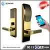 2017 Smart lock smart card mortise door lock with handles for bangladesh