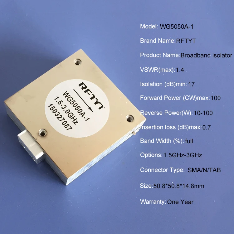 RFTYT Low Price RF Broadband Isolator