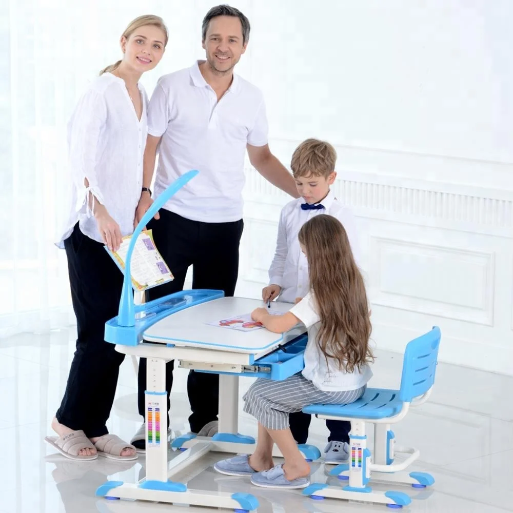 Children Furniture Height Adjustable Ergonomic Desk For Kids Study