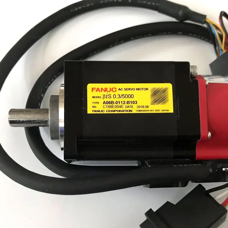 A06B-0112-B103 B 0.3/5000 Là Động Cơ Servo Fanuc AC Gốc Mới