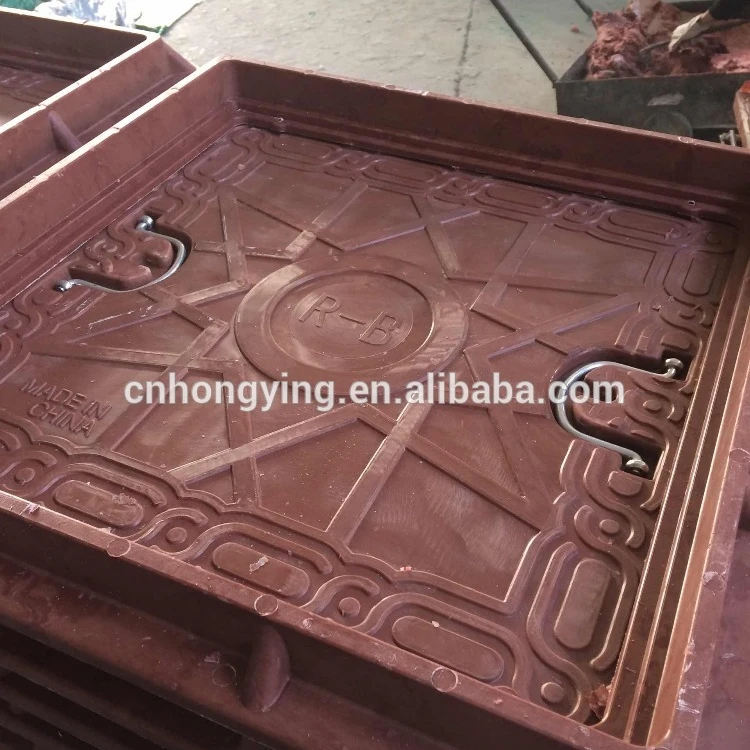 
fiberglass manhole cover with handles 