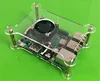 Whosale Raspberry Pi 3 and Pi 2 Model B Acrylic Case with fan Hole Raspberry pi Enclosure case