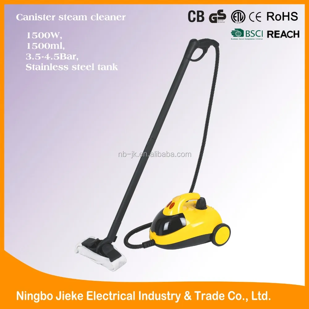 
1500W stainless hevy duty high pressure industrial steam cleaner for car 
