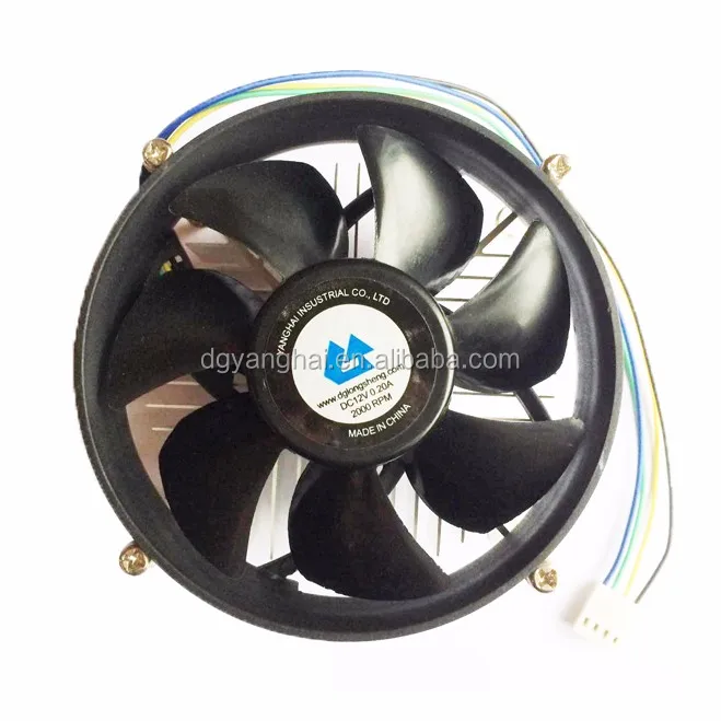 Buy Small Heatsink Cpu Cooler Vs Radiator With/without Fan 4 Pin Connector Black Aluminum Deep