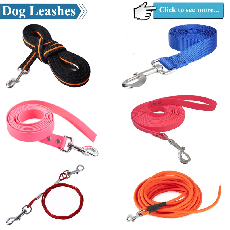 rubber dog leash, dog lead