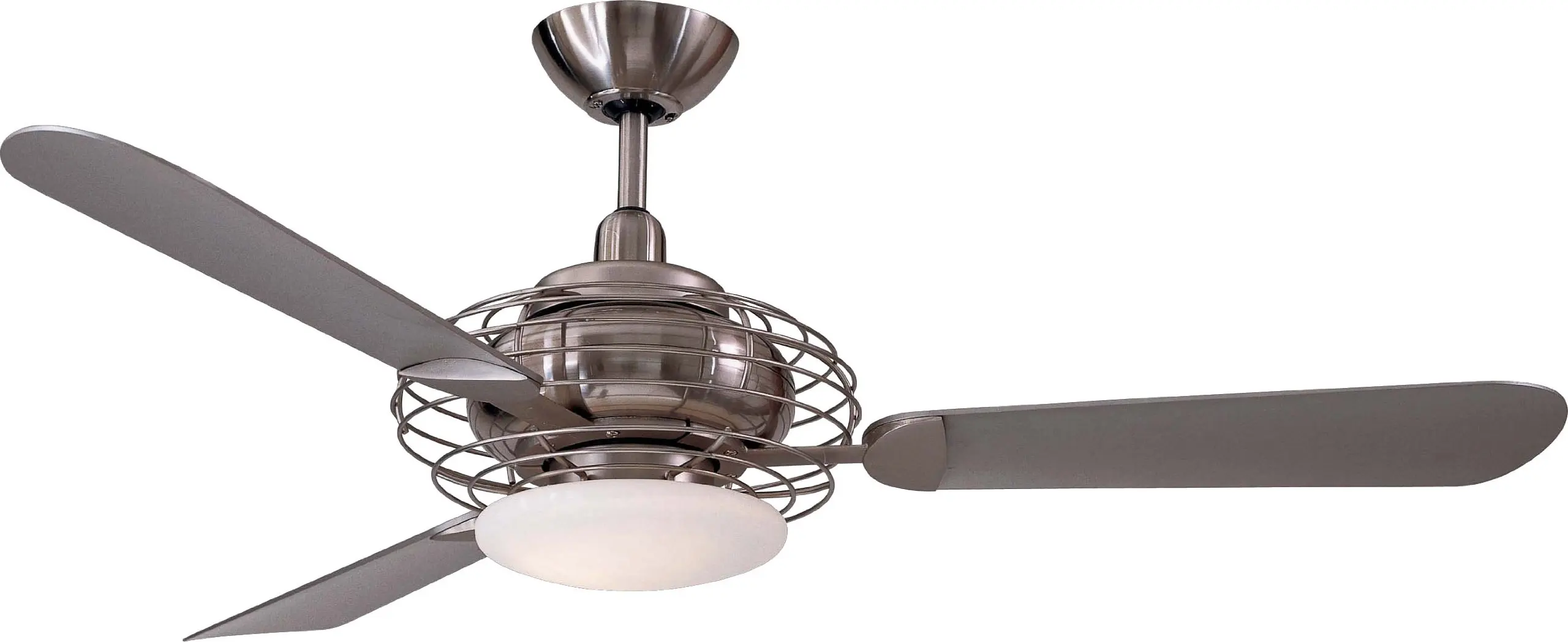 Buy Minka Aire F601 Bs Bn Acero 52 Ceiling Fan With Light