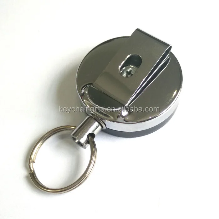 Wholesale Cheap Custom Metal Retractable Keychain Buy Retractable