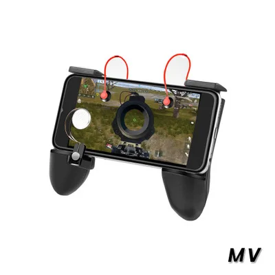 

Grip PUBG Game Controller Mobile Joystick Gamepad, Black+red