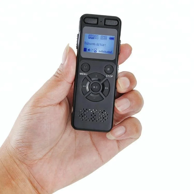 

Hot selling Digital Voice Recorder V32 with 8GB 16GB 32GB memory built-in Audio Recorder Mini Mp3 Player