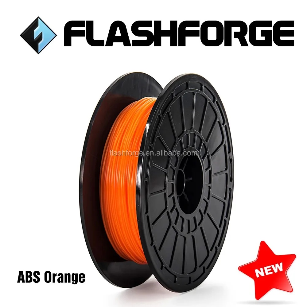 1,75 mm rojo, FlashForge/® Filamento 3D de PLA para impresi/ón 0,6 kg//Rollo para las series Dreamer y Finder