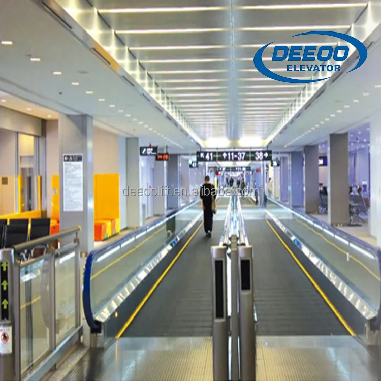 
DEEOO elevator manufacturer auto start escalator airport passenger conveyor 