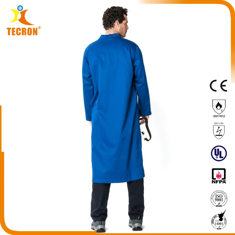 Customized Tc Chemical Acid Resistant Long Lab Coat Buy Customized