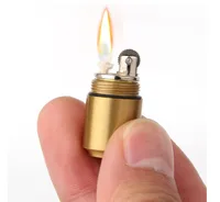 

Fire Starter Flint Metal Match Lighter keychain