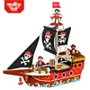 New design Children Game toy Cargo Pirate Ship