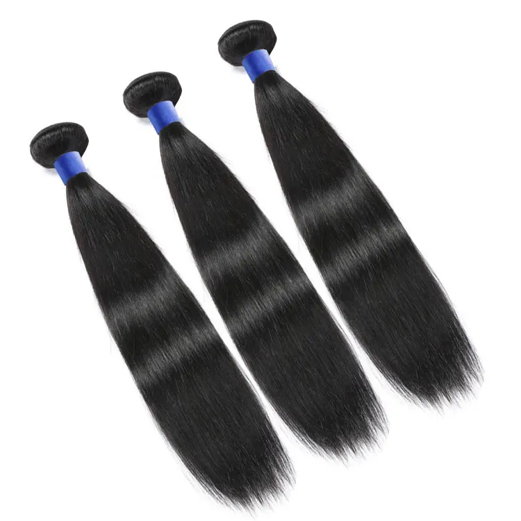 

Brazilian Virgin Hair,Black Hair Straight Weave Brands,Fast And Safe Shipping, Natural color #1b