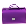 Popular Purple Microfiber 4 Removable Large Space Travel Makeup Bag