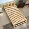 Wholesale high quality and economic solid wood children single folding bed