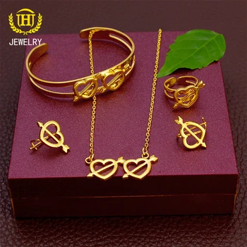 18k gold jewelry set