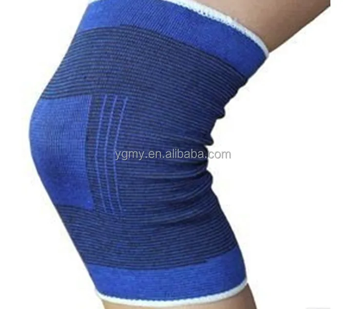 

Sports Knee Brace Arthritis Injury Tape Kneelet Leg Brace Sleeve Elasticated Bandage, Blue