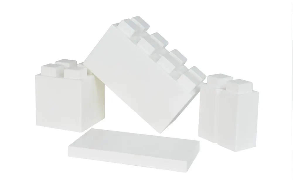 EverBlock Modular Building Blocks Combo Pack 26 Block Light Grey 