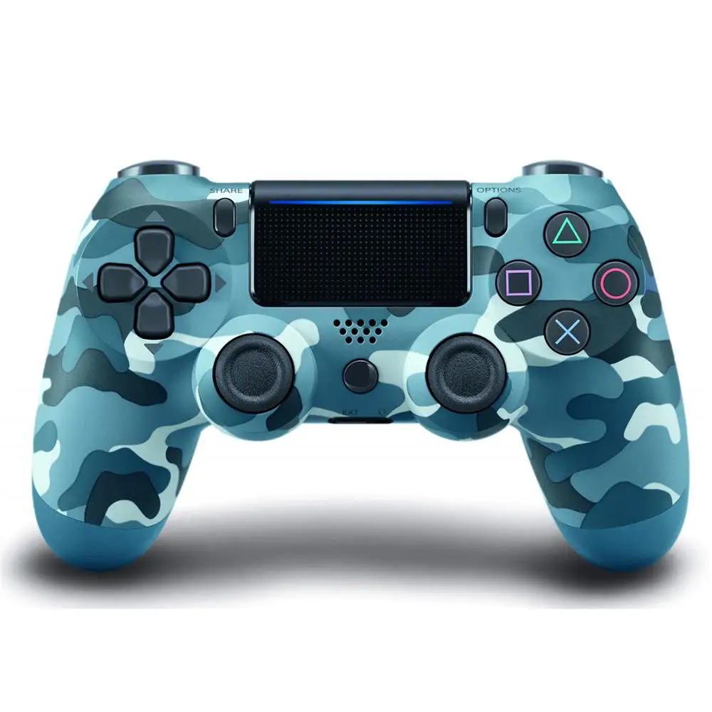 

Wireless Bluetooth Gamepad Controller for Dualshock4 PS4, Black;white;silver;golden;blue;red;green camou;gray camou