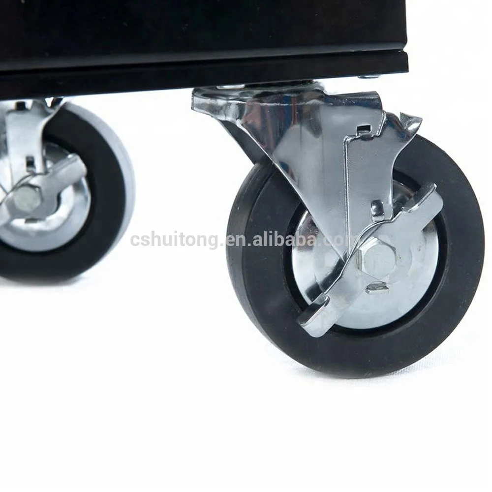 
2 Drawers and 2 doors cheap metal Cabinet Chest Trolley 