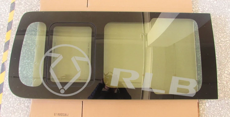 Cab Glass Side Sliding Window With Channel Tinted - Ight
