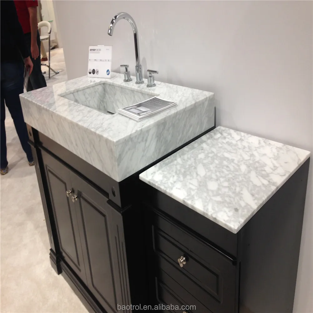 North American Style Modern Countertop Bathroom Vanity Top Counter