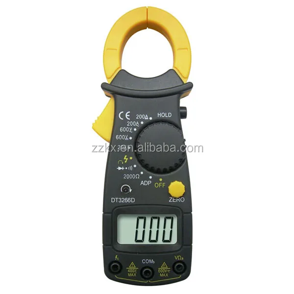 Economic Type DC/AC Digital Clamp Meter DT3266D