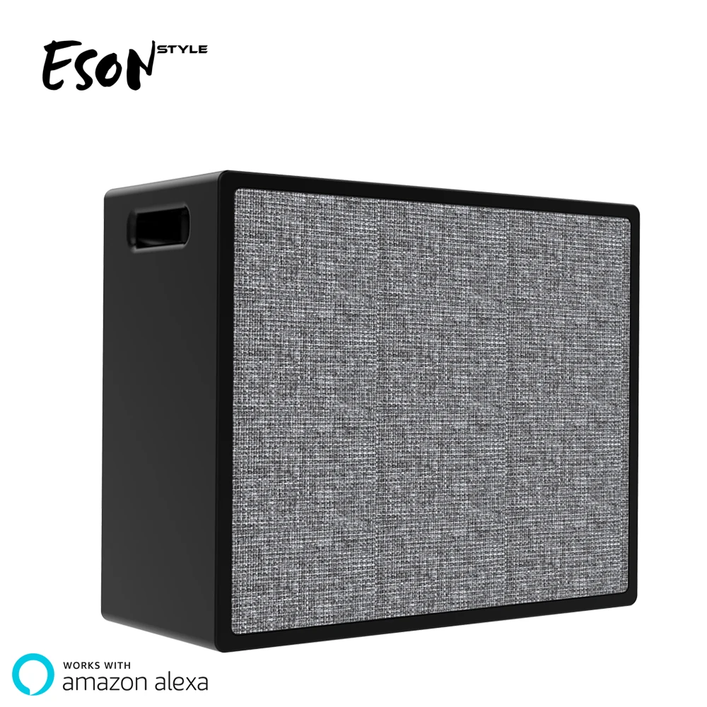 

Eson Style WiFi smart voice controlled original wireless waterproof IPX6 computer portable speaker waterproof fabric alexa