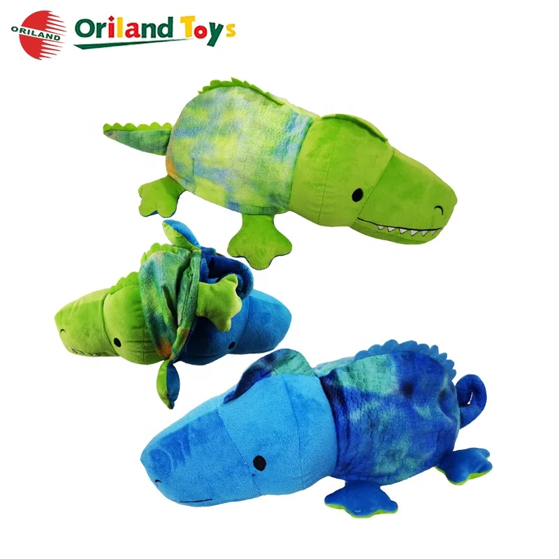 reversible plush dragon