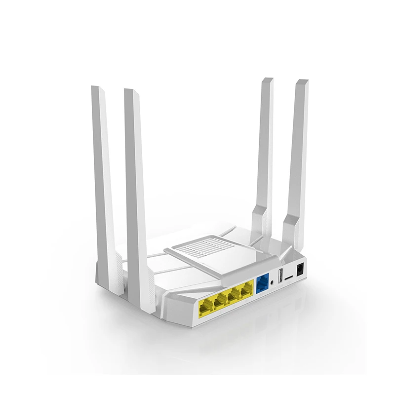 

8011ac dual band managed network home wireless wifi 1200Mbps setup internet router suppliers, White