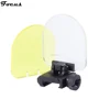 Foldable Airsoft Sight Scope Lens Screen Protector with Cover Shield Rail Mount Rail Mount Outdoor