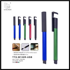 Office novelty gifts cheap pen flat usb memory stick 4 gb - ANKUX.COM