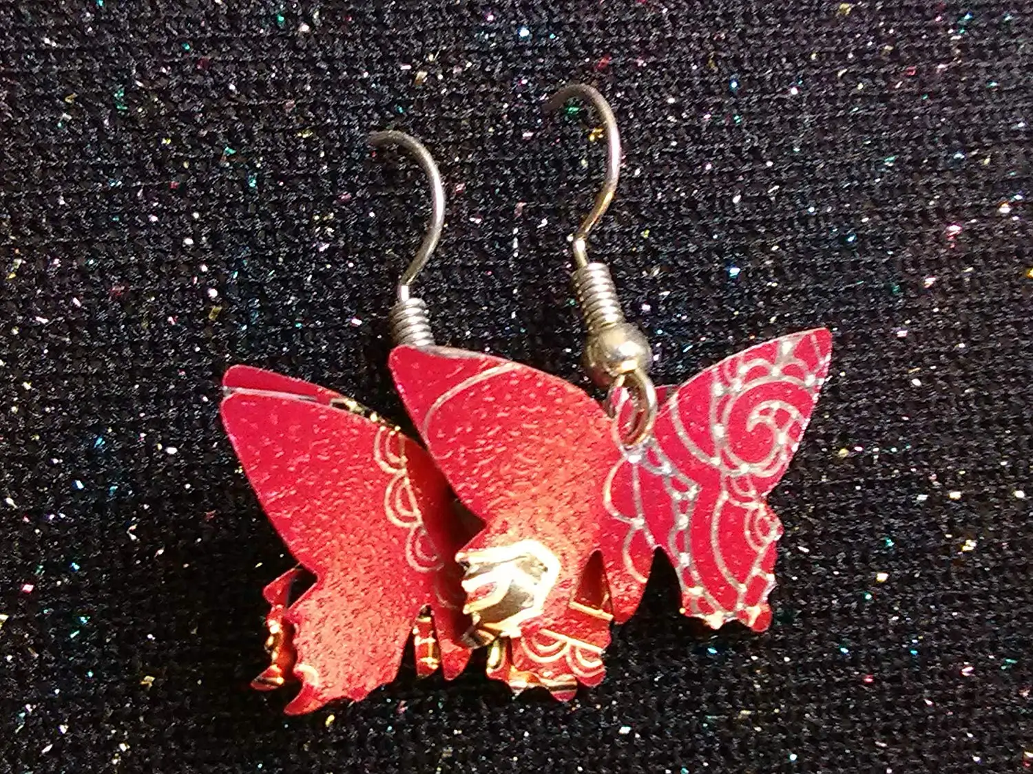 Recyle Teasures Boutique Simple Delicate Beaded Earrings for Women /& Teen Girls