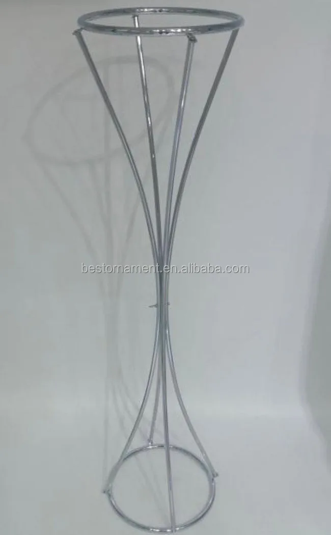 tall metal flower stand centerpiece