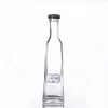 250ML unique shape glass vinegar /olive oil bottle with screw PP plastic cap china manufacturer
