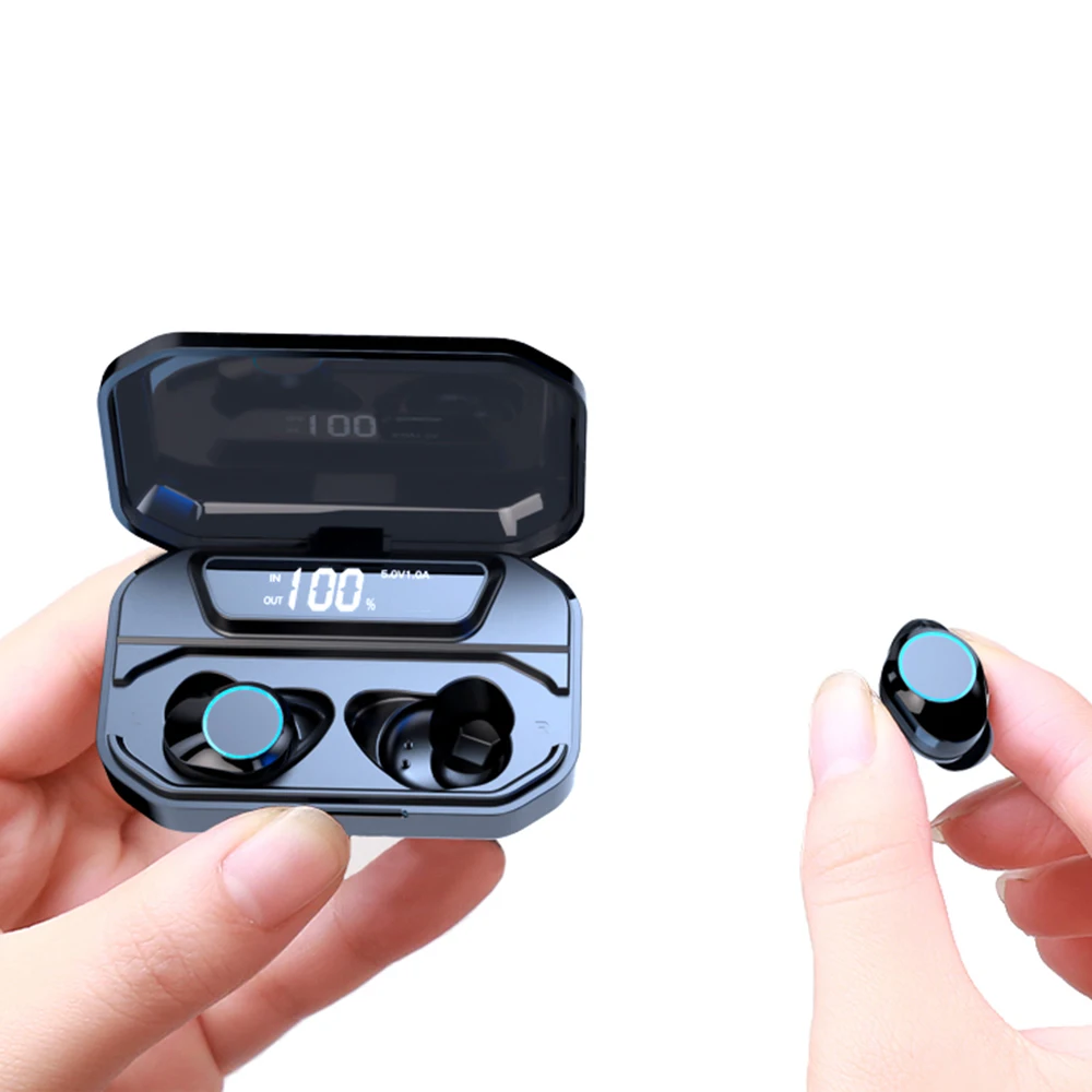 

Hot Selling Wireless Earphone Headphones TWS Earbuds With Charging Case For iPhone Android