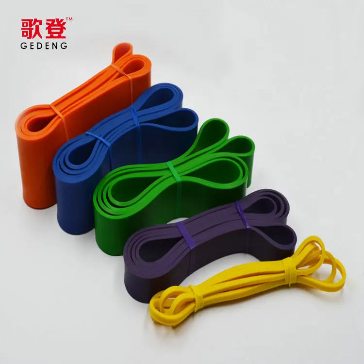 

100% Latex Physical Exercise Resistance Loop Band Sets, Customized color