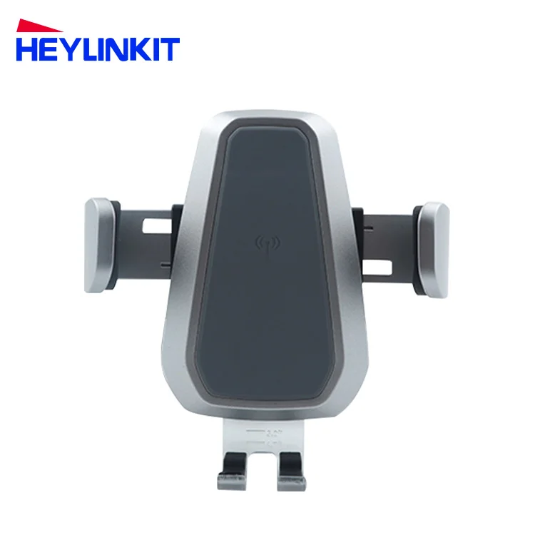 

New arrival Electric wireless charging Car holder for iPhone fast charger, Gray