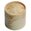 High quality wooden mini bamboo food steamer bamboo steamer basket for sale