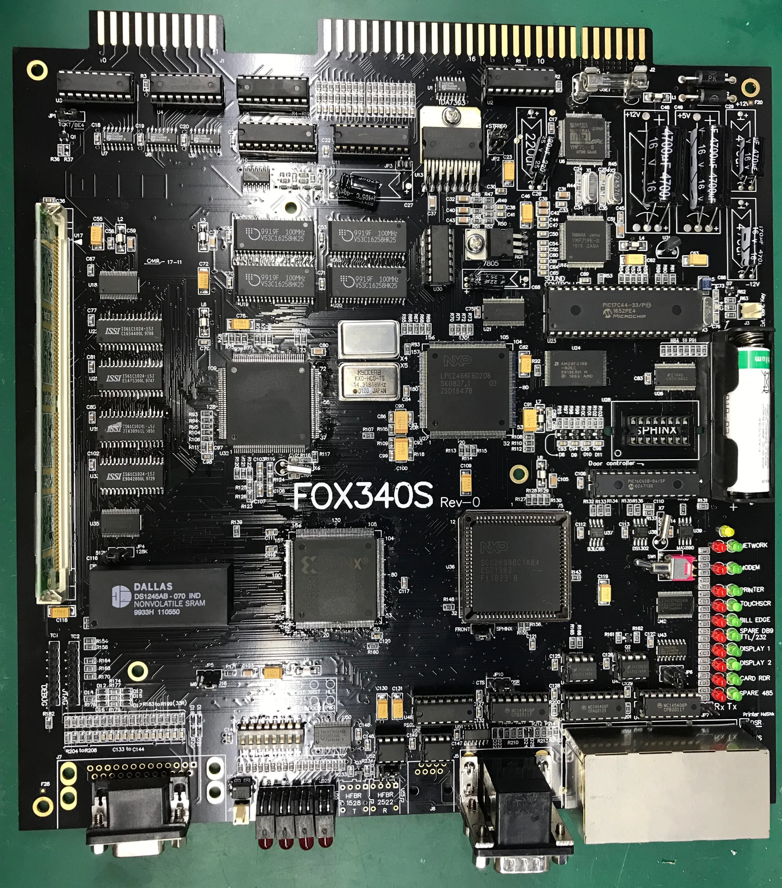 

Fox340s Board Game Gold Touch or Southern Gold T340 WMS, Green